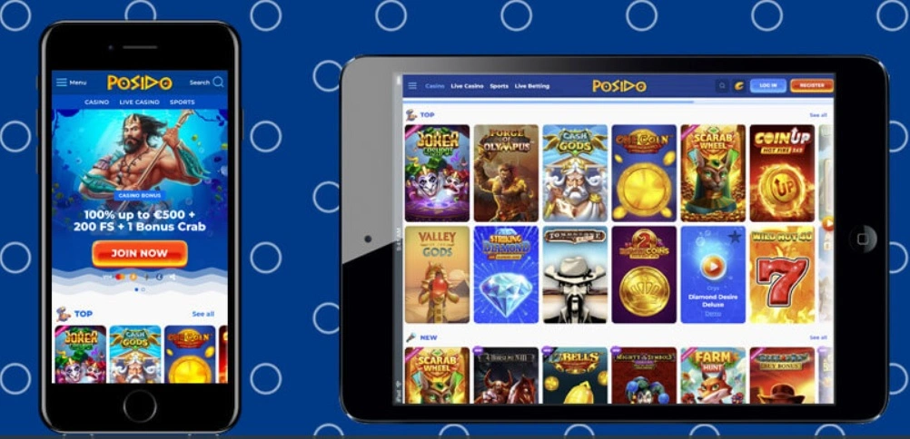 Posido Casino App-Screenshot